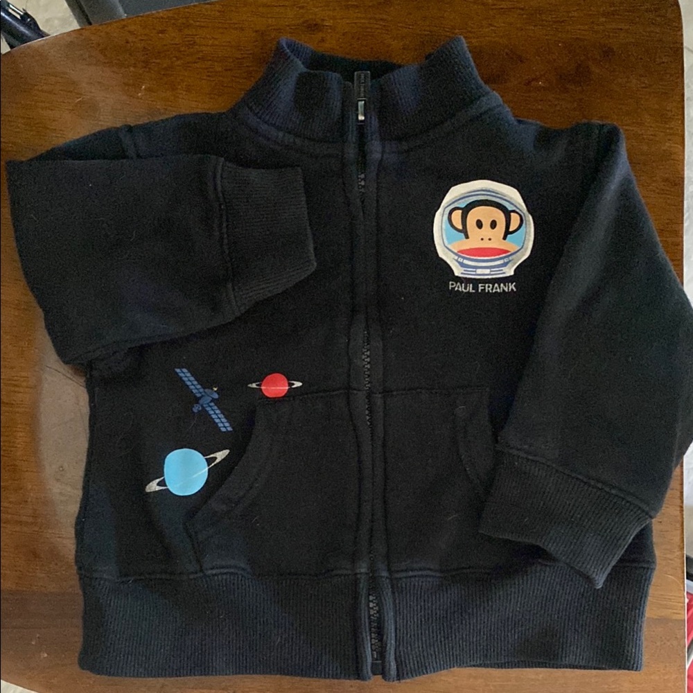 Paul Frank Black Jacket with Space Design